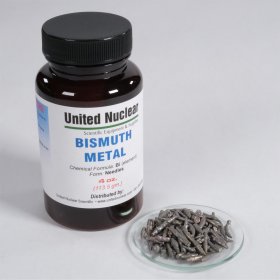 Bismuth Metal Needles