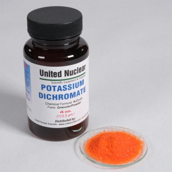 (image for) Potassium Dichromate - Click Image to Close
