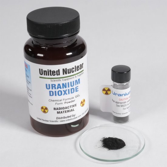 (image for) Uranium Dioxide - Click Image to Close