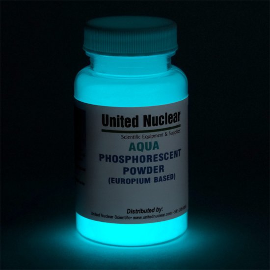 (image for) Europium UltraGlow Powder - AQUA - Click Image to Close