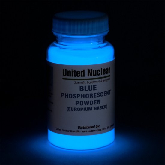 (image for) Europium UltraGlow Powder - BLUE - Click Image to Close