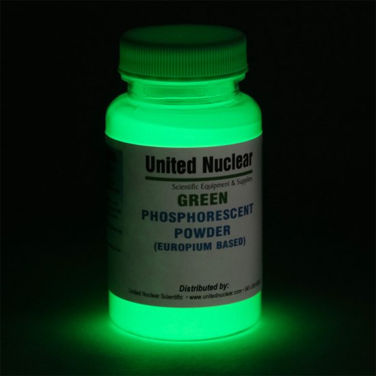 (image for) Europium UltraGlow Powder - GREEN - Click Image to Close