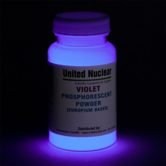 (image for) Europium UltraGlow Powder - VIOLET - Click Image to Close