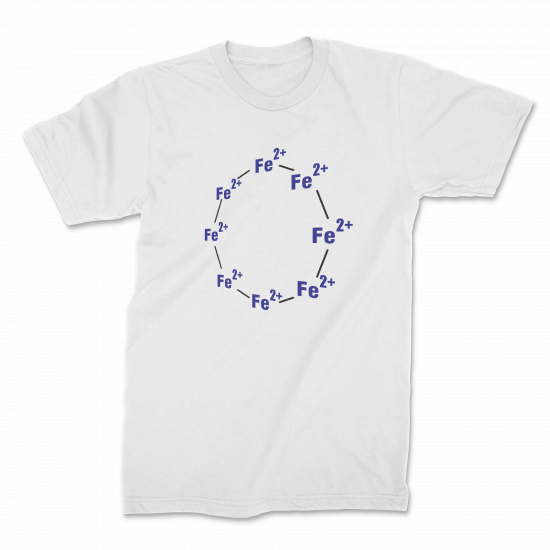 (image for) "Ferrous Wheel" White T-Shirt - Click Image to Close