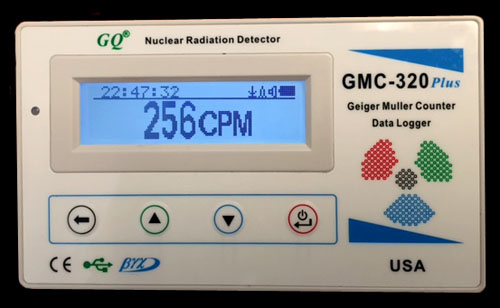 (image for) Pocket Radiation Detector, model GMC-320P - Click Image to Close