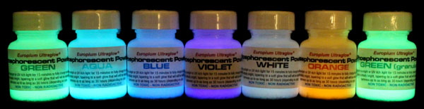 (image for) Europium UltraGlow Powder Sample Pack, large - Click Image to Close