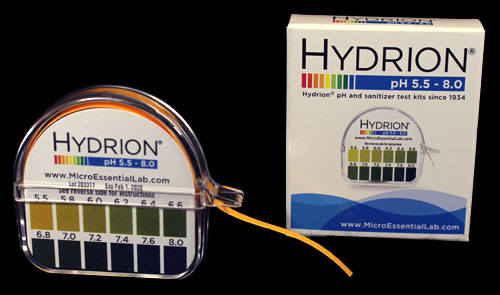 (image for) pH Test Paper, Narrow Range - Hydrion brand - Click Image to Close
