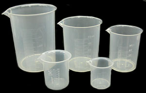 (image for) Polypropylene Beaker Set - Click Image to Close