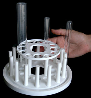 (image for) 12 Place Round Test Tube Stand - Click Image to Close