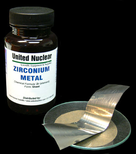 (image for) Zirconium Metal - Click Image to Close