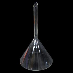 Glass Funnel, short stem