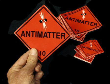 Antimatter HAZMAT Sticker