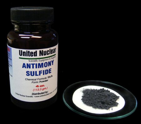 (image for) Antimony Sulfide (Trisulfide)