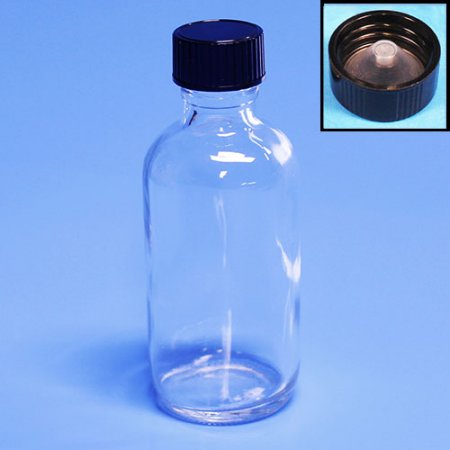 60cc Clear Glass Bottle