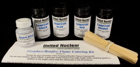 Campfire/Fireplace Flame Coloring Kit