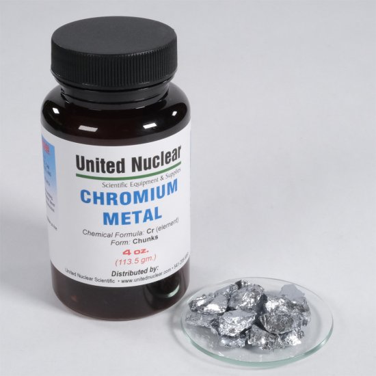 (image for) Chromium Metal Chunks - Click Image to Close