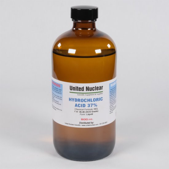(image for) Hydrochloric Acid 500ml