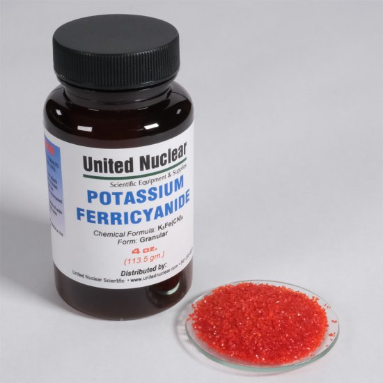 (image for) Potassium Ferricyanide - Click Image to Close