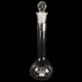 Volumetric Flask - 25ml, CLASS A, Ground Glass Stopper