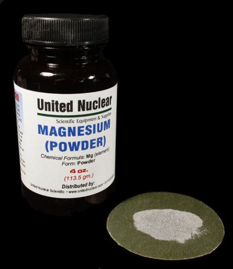 (image for) Magnesium Metal, powder - Click Image to Close