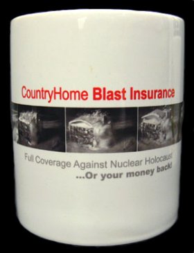 'Blast Insurance' Coffee Mug