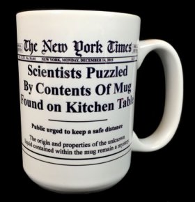 'Scientists Puzzled' Coffee Mug