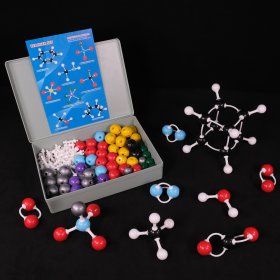 Atomic Molecule Set 8 colors, 186 pcs