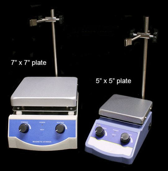 (image for) Magnetic Stirrer w/Hot Plate - Click Image to Close