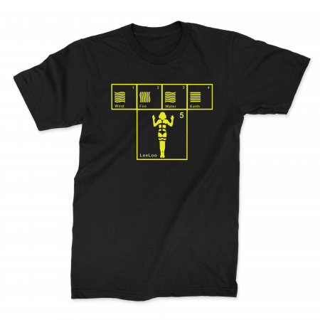 (image for) '5th Element' Black T-Shirt