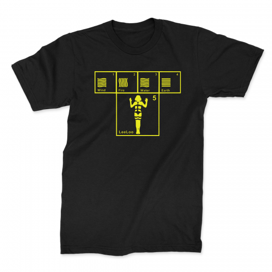 (image for) \'5th Element\' Black T-Shirt