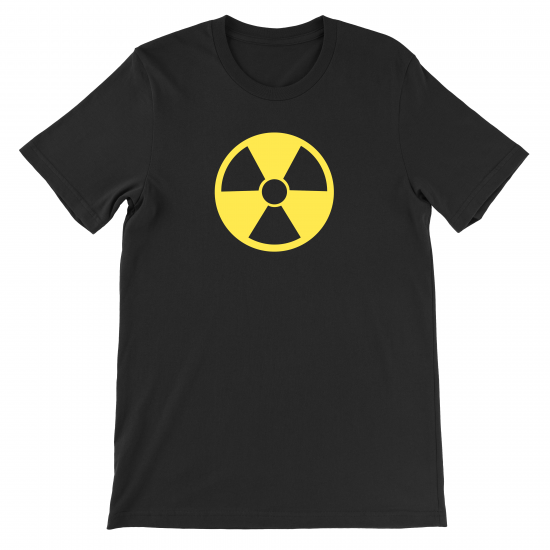 'Atomic' Black T-Shirt - Click Image to Close