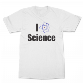 "I Love Science" (Atom) T-Shirt