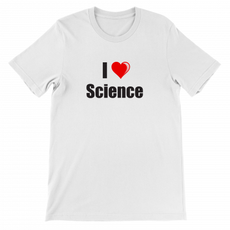 "I Love Science" (Heart) T-Shirt