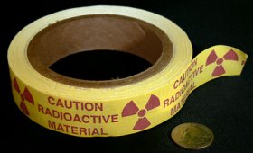 Radiation Warning Tape, style # 4