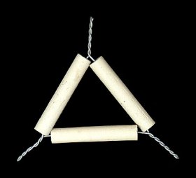 Clay Triangle - 2.5" ( 62 mm )
