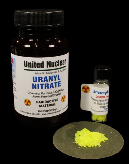 Uranium Nitrate - Click Image to Close