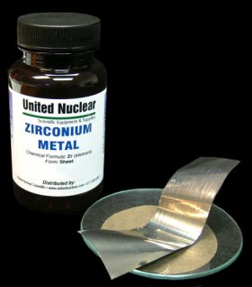 (image for) Zirconium Metal