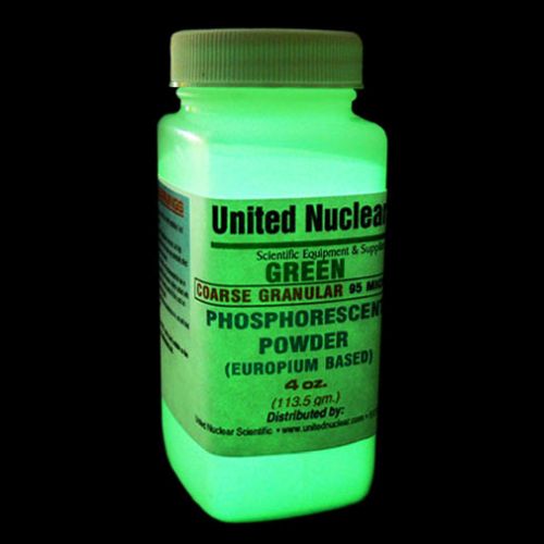 Europium UltraGlow Powder - GRANULAR GREEN : United Nuclear , Scientific  Equipment & Supplies, United Nuclear , Scientific Equipment & Supplies