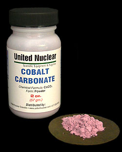 Cobalt Carbonate - Click Image to Close