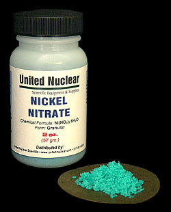 Nickel Nitrate - Click Image to Close