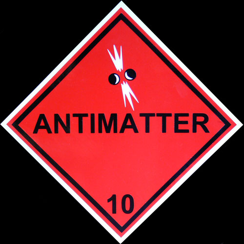 (image for) Antimatter HAZMAT Sticker - Click Image to Close