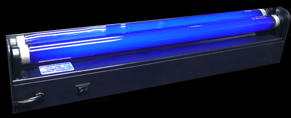 UV-Blacklight Fixture (wide spectrum) - Click Image to Close