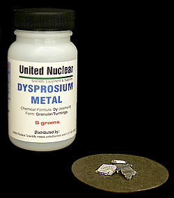 (image for) Dysprosium Metal