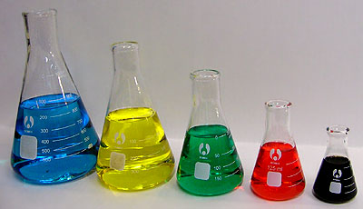 Erlenmeyer Flask Set - Click Image to Close