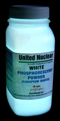 Europium UltraGlow Powder - WHITE