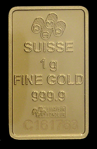 Gold Metal (1g Bar) - Click Image to Close