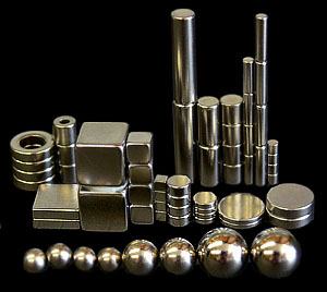 (image for) High Quality Neodymium Magnet Assortment - 59 Magnets Total