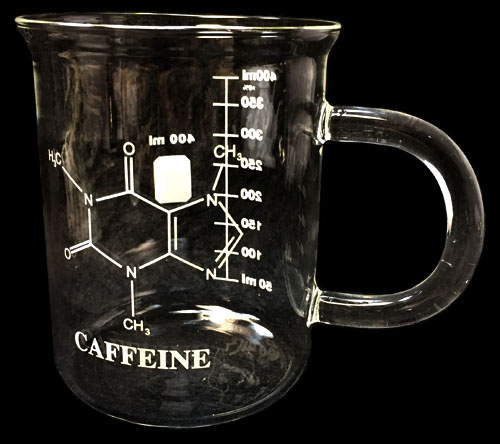(image for) Caffeine Beaker Mug - Click Image to Close