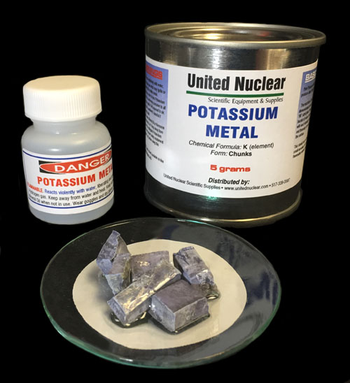 (image for) Potassium Metal