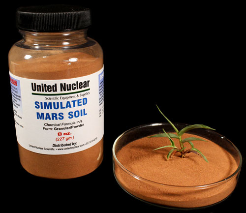 Simulated Mars Soil - Click Image to Close